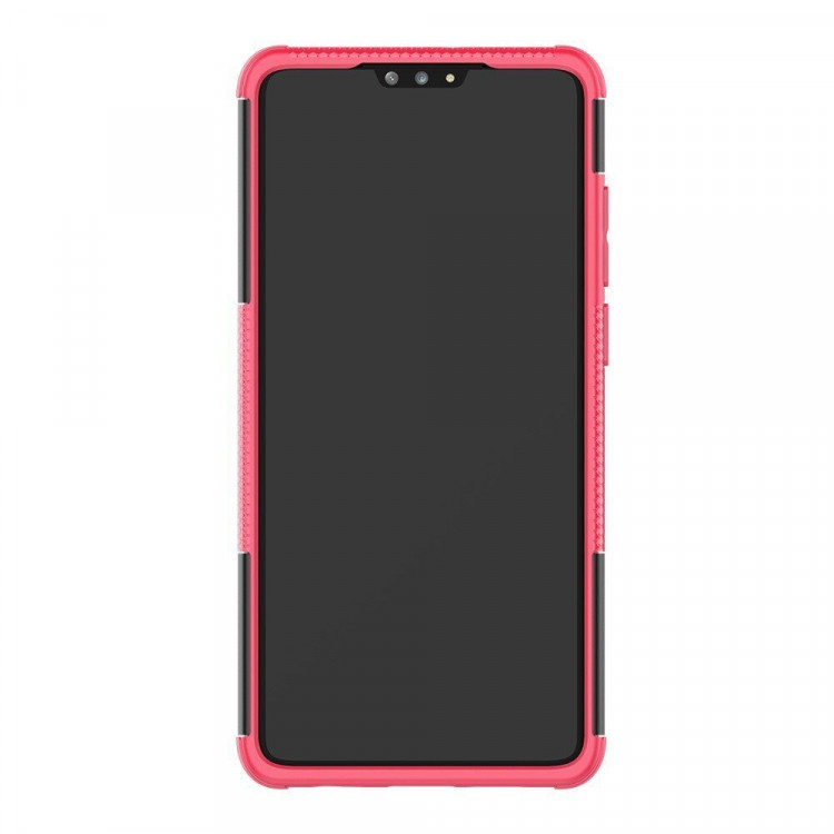 Чехол Hybrid Armor для Huawei P30 (черный + розовый)