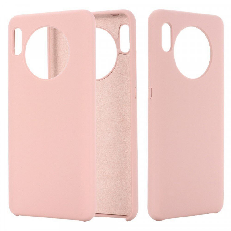 Силиконовый чехол Mobile Shell для Huawei Mate 30 Pro (розовый)