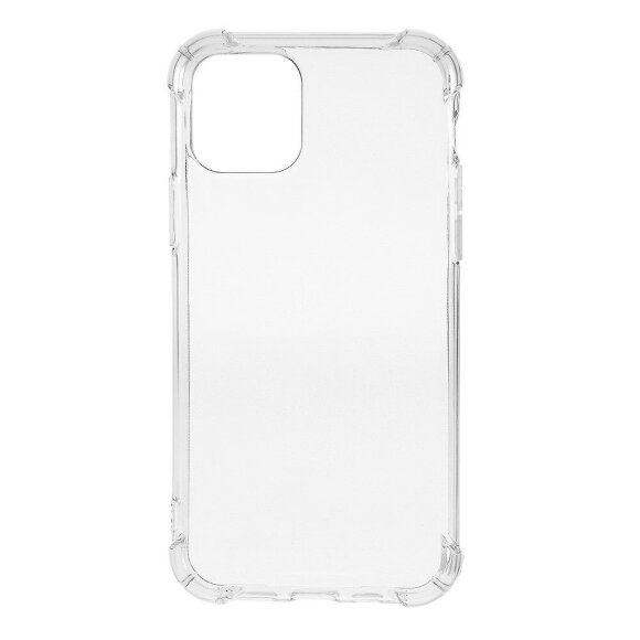 Силиконовый чехол с усиленными бортиками для iPhone 11 Pro (прозрачный) Силиконовый чехол с усиленными бортиками для iPhone 11 Pro (прозрачный)