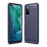 Чехол-накладка Carbon Fibre для Honor V30 / Honor View 30 Pro (темно-синий) Чехол-накладка Carbon Fibre для Honor V30 / Honor View 30 Pro (темно-синий)