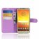 Чехол с визитницей для Motorola Moto E5 (фиолетовый)
