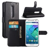 Чехол с визитницей для Motorola Moto X Style (черный) Чехол с визитницей для Motorola Moto X Style (черный)