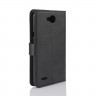 Чехол с визитницей для LG X Power 2 M320  (черный)