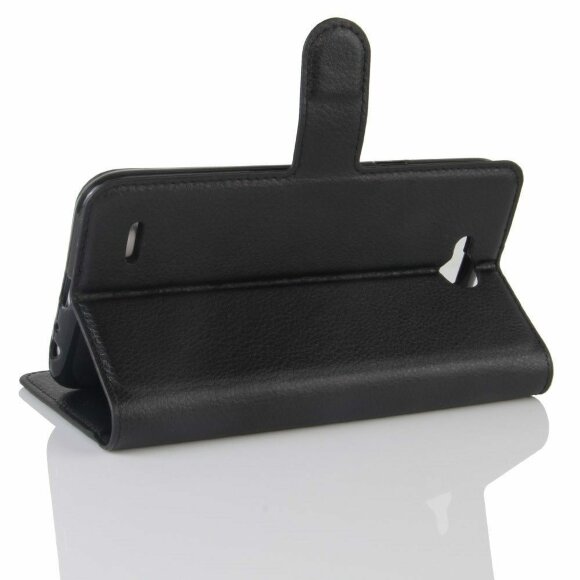 Чехол с визитницей для LG X Power 2 M320  (черный)