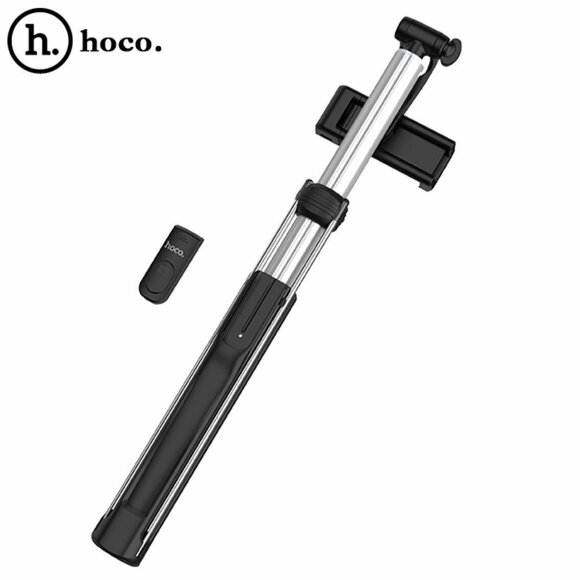 Селфи - монопод с Bluetooth Hoco L = 1,6 метра (черный) Селфи - монопод с Bluetooth Hoco L = 1,6 метра (черный)