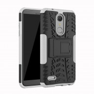 Чехол Hybrid Armor для LG K10 (2018) / LG K30 (черный + белый)