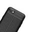 Чехол-накладка Litchi Grain для LG Q6 / LG Q6a / LG Q6+ (черный)