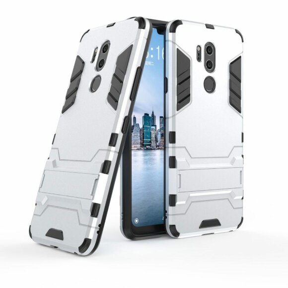 Чехол Duty Armor для LG G7 / LG G7 ThinQ (серебряный)