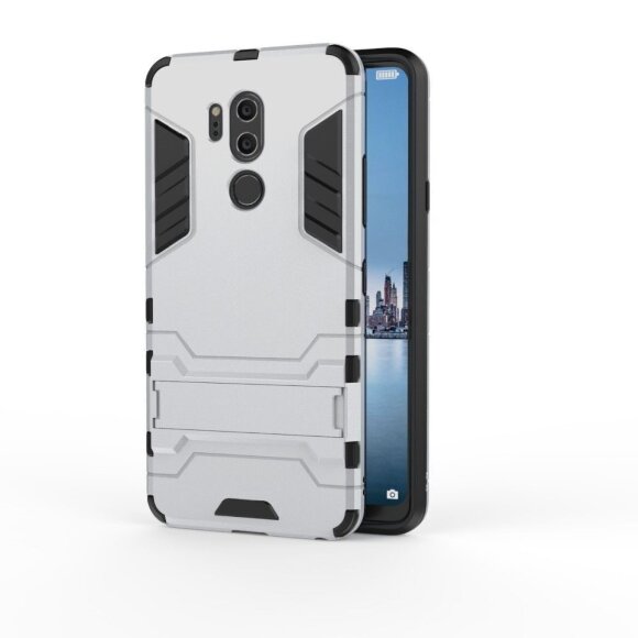 Чехол Duty Armor для LG G7 / LG G7 ThinQ (серебряный) Чехол Duty Armor для LG G7 / LG G7 ThinQ (серебряный)