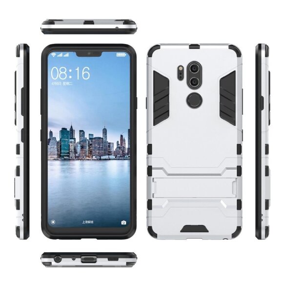 Чехол Duty Armor для LG G7 / LG G7 ThinQ (серебряный) Чехол Duty Armor для LG G7 / LG G7 ThinQ (серебряный)