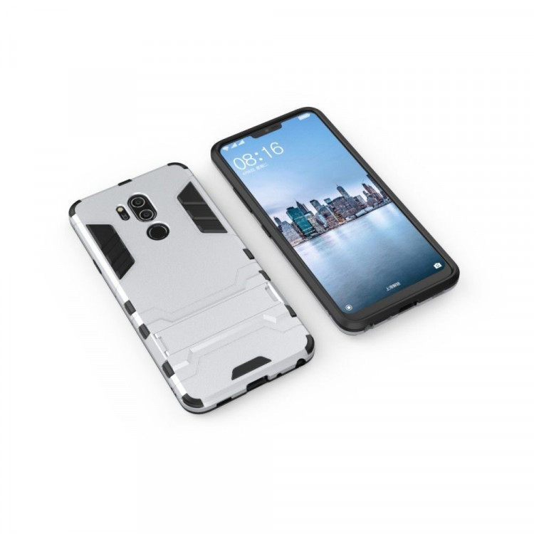 Чехол Duty Armor для LG G7 / LG G7 ThinQ (серебряный)