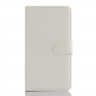 Чехол с визитницей для Lenovo A6010 / A6010 Plus (белый)