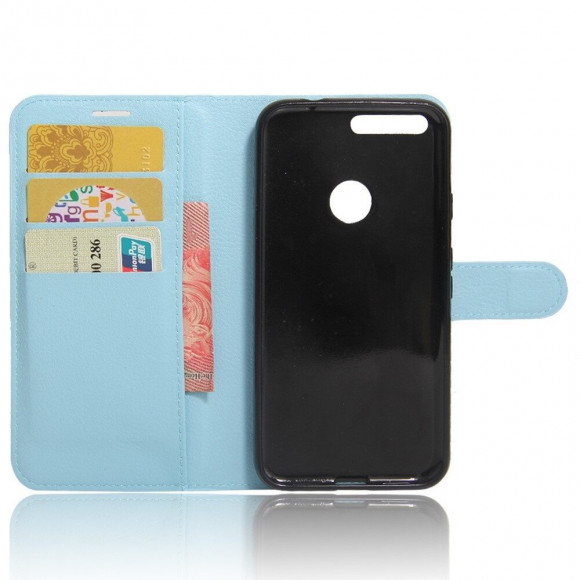 Чехол с визитницей для Google Pixel XL (голубой)