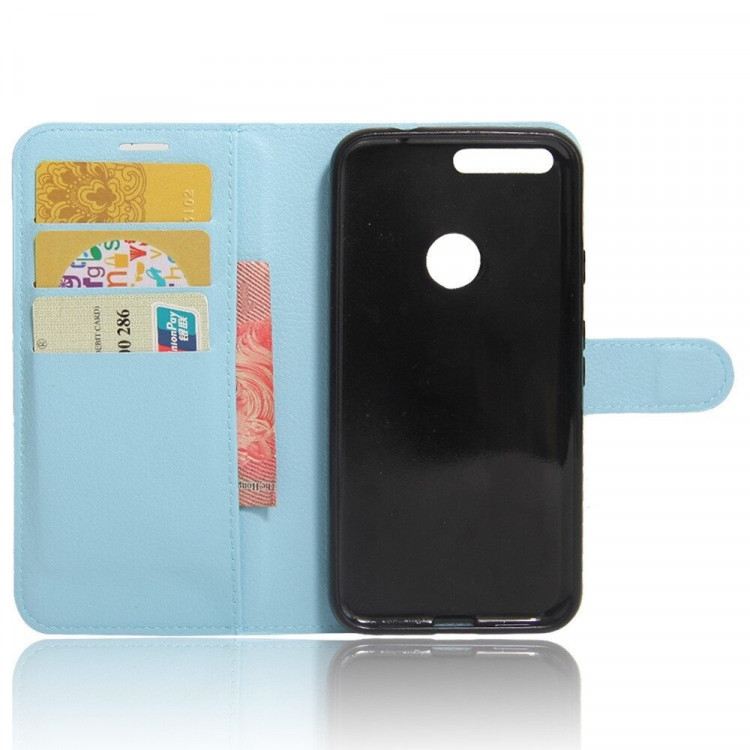 Чехол с визитницей для Google Pixel XL (голубой)