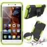 Чехол Hybrid Armor для Lenovo Vibe K5 / K5 Plus (черный + зеленый)