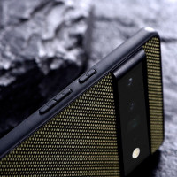 Чехол с текстурой нейлона для Google Pixel 6 (красный)