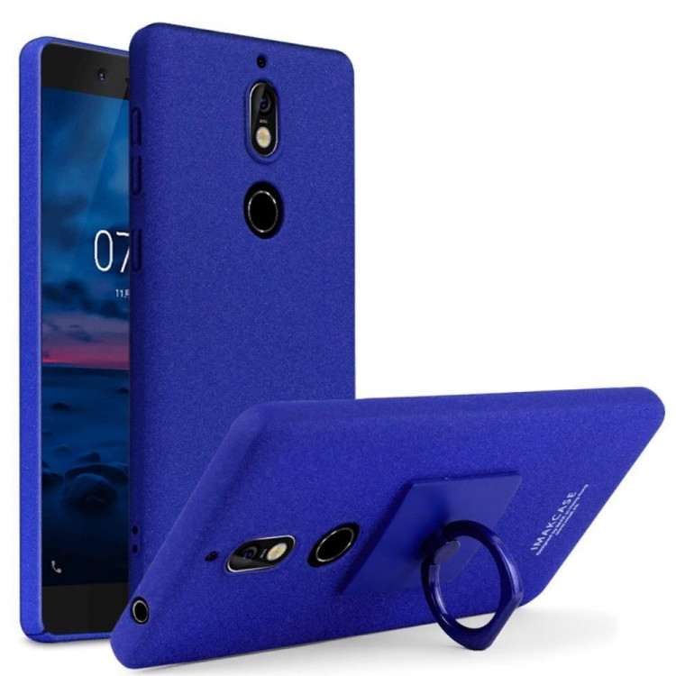 Чехол iMak Finger для Nokia 7 (голубой)