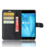 Чехол с визитницей для Asus Zenfone 3 Zoom ZE553KL (черный)
