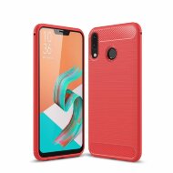 Чехол-накладка Carbon Fibre для Asus ZenFone 5 ZE620KL / 5z ZS620KL (красный) Чехол-накладка Carbon Fibre для Asus ZenFone 5 ZE620KL / 5z ZS620KL (красный)