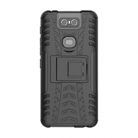 Чехол Hybrid Armor для Asus Zenfone 6 ZS630KL (черный)