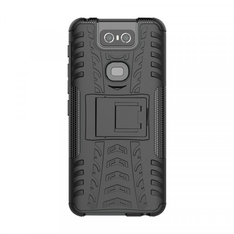 Чехол Hybrid Armor для Asus Zenfone 6 ZS630KL (черный)