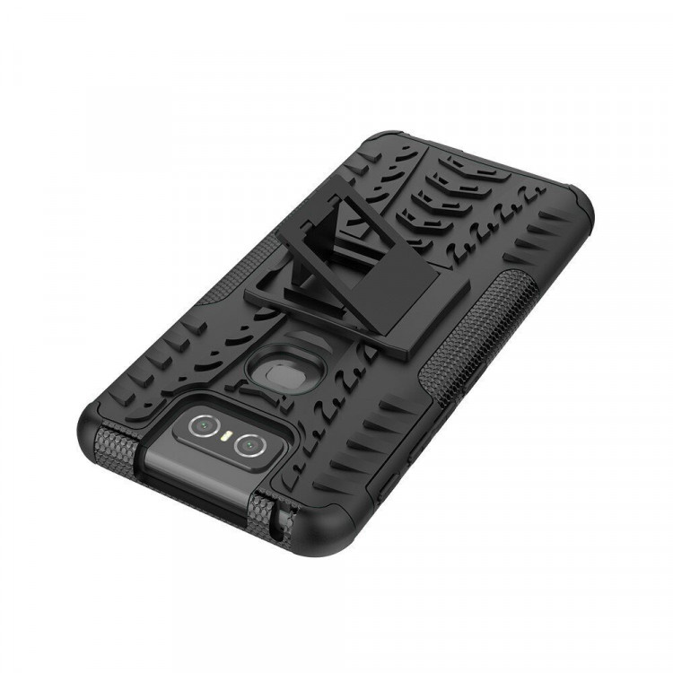 Чехол Hybrid Armor для Asus Zenfone 6 ZS630KL (черный)