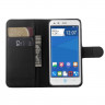 Чехол с визитницей для ZTE Blade S6 (черный)