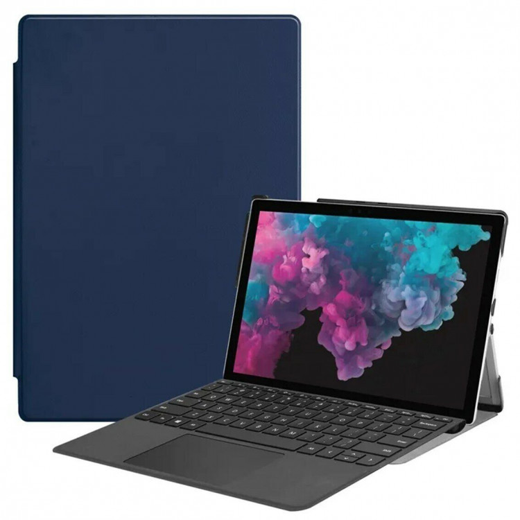 Чехол для Microsoft Surface Pro 4, 5, 6, 7 (темно-синий)