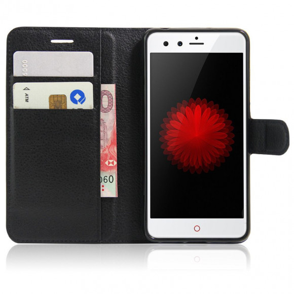 Чехлы с визитницей для ZTE Nubia Z11 Mini (черный)