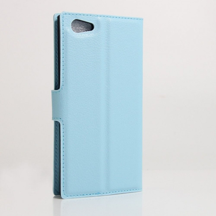 Чехол с визитницей для DOOGEE Y300 (голубой)