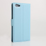 Чехол с визитницей для DOOGEE Y300 (голубой)