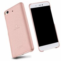 Кожаная накладка LENUO для Xiaomi Mi5S (розовый)