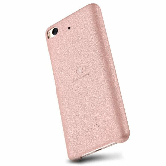Кожаная накладка LENUO для Xiaomi Mi5S (розовый)