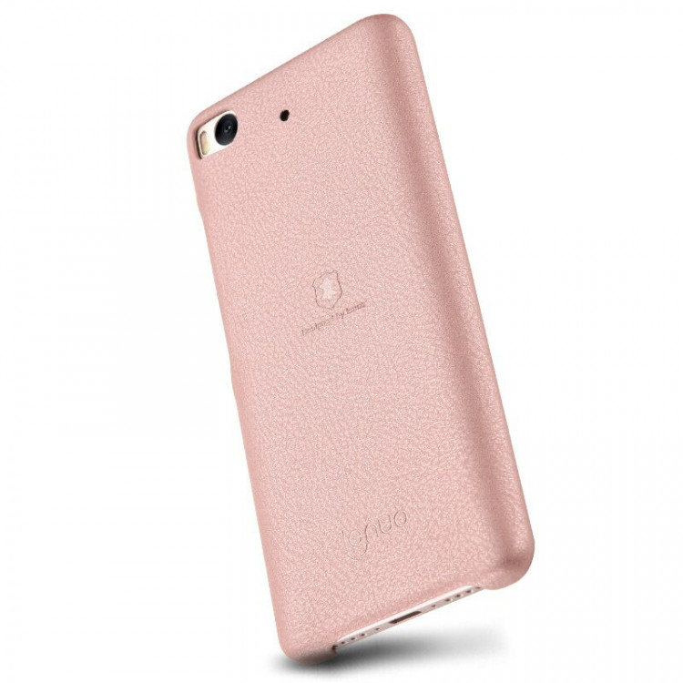 Кожаная накладка LENUO для Xiaomi Mi5S (розовый)