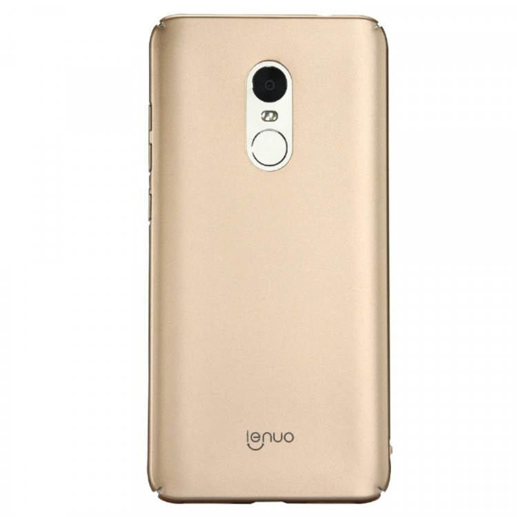 Чехол-накладка LENUO для Xiaomi Redmi Note 4X (золотой)