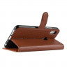 Чехол с визитницей для Xiaomi Redmi Note 5 / 5 Pro (коричневый)