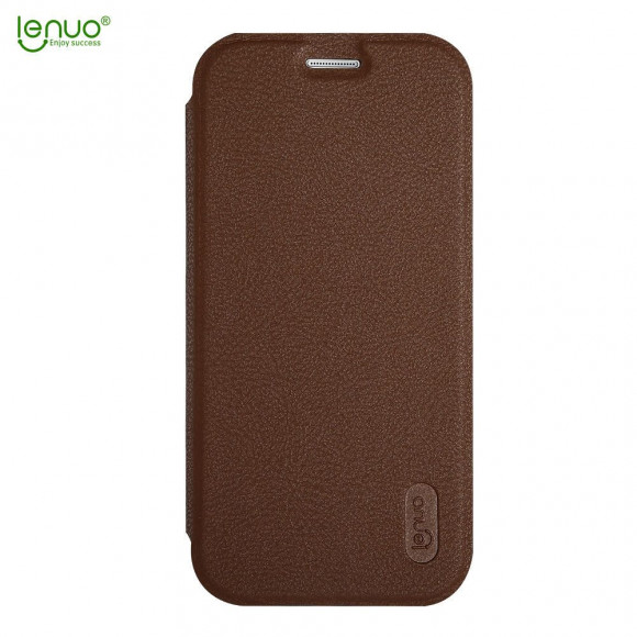Чехол LENUO для Samsung Galaxy A5 (2017) SM-A520F (коричневый)