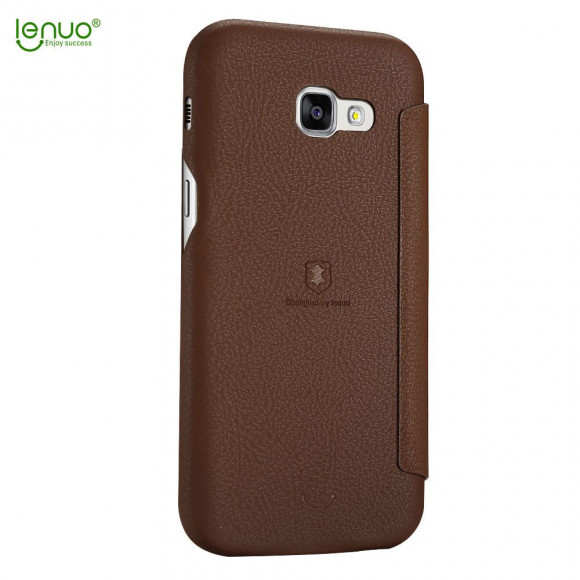 Чехол LENUO для Samsung Galaxy A5 (2017) SM-A520F (коричневый)