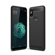 Чехол-накладка Carbon Fibre для Xiaomi Mi 6X / Xiaomi Mi A2 (черный) Чехол-накладка Carbon Fibre для Xiaomi Mi 6X / Xiaomi Mi A2 (черный)