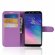 Чехол с визитницей для Samsung Galaxy A6 (фиолетовый)