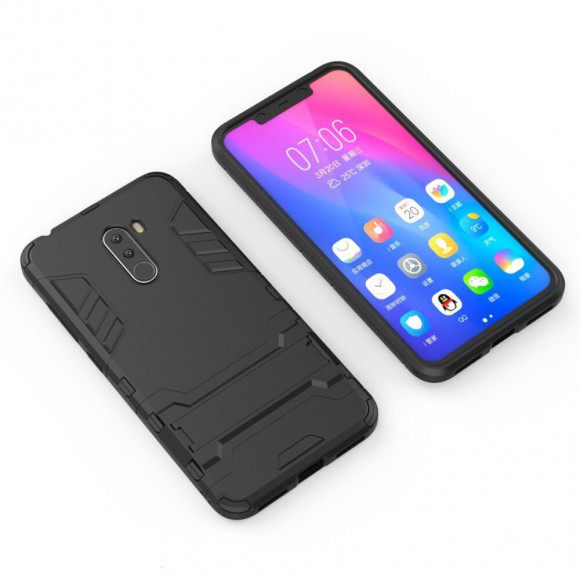 Чехол Duty Armor для Xiaomi Pocophone F1 / Poco F1 (черный) Чехол Duty Armor для Xiaomi Pocophone F1 / Poco F1 (черный)