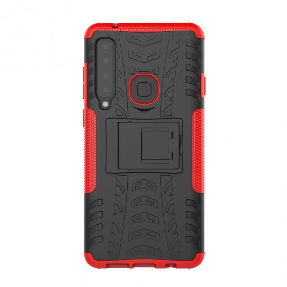 Чехол Hybrid Armor для Samsung Galaxy A9 (2018) (черный + красный) Чехол Hybrid Armor для Samsung Galaxy A9 (2018) (черный + красный)