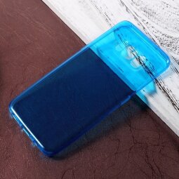 Силиконовый TPU чехол для Samsung Galaxy S8 (голубой)
