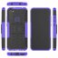 Чехол Hybrid Armor для Xiaomi Redmi Note 8T (черный + фиолетовый)