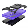 Чехол Hybrid Armor для Xiaomi Redmi Note 8T (черный + фиолетовый)