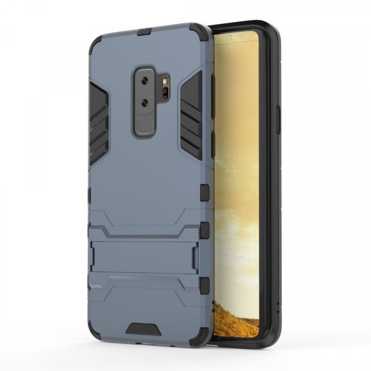 Чехол Duty Armor для Samsung Galaxy S9+ (темно-синий)
