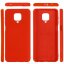 Силиконовый чехол Mobile Shell для Redmi Note 9S / Note 9 Pro / Note 9 Pro Max (красный)