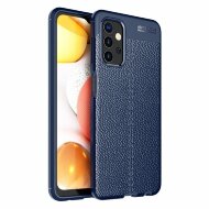 Чехол-накладка Litchi Grain для Samsung Galaxy A32 5G (темно-синий) Чехол-накладка Litchi Grain для Samsung Galaxy A32 5G (темно-синий)