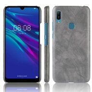 Кожаная накладка-чехол для Huawei Y6 (2019) / Honor 8A / Honor 8A Pro / Honor 8A Prime (серый) Кожаная накладка-чехол для Huawei Y6 (2019) / Honor 8A / Honor 8A Pro / Honor 8A Prime (серый)