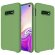 Силиконовый чехол Mobile Shell для Samsung Galaxy S10e (темно-зеленый)